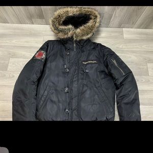 Juicy couture MENS black bomber jacket